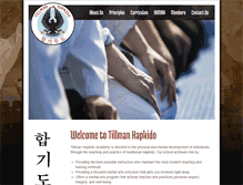 Tablet Screenshot of hapkimudo.ca